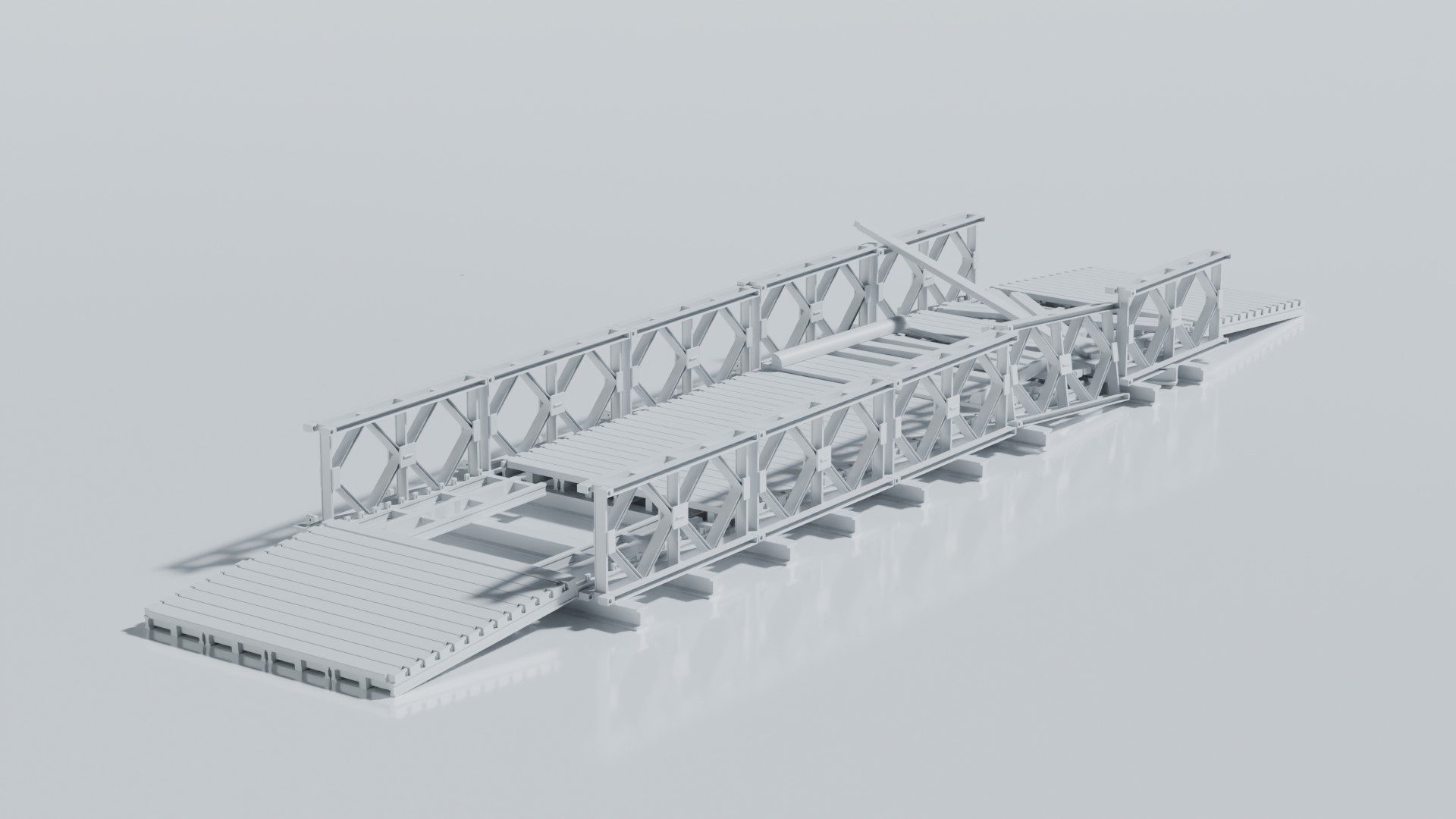 Bailey Bridge Bailey Bridge Set - Image 1