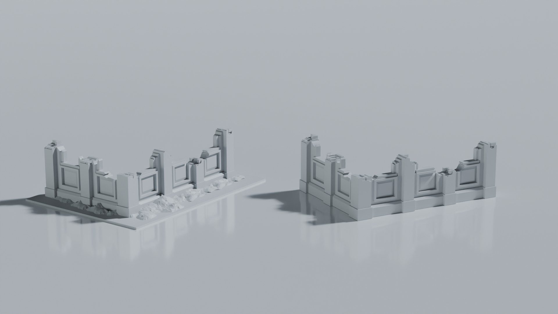 Building Ruins Set