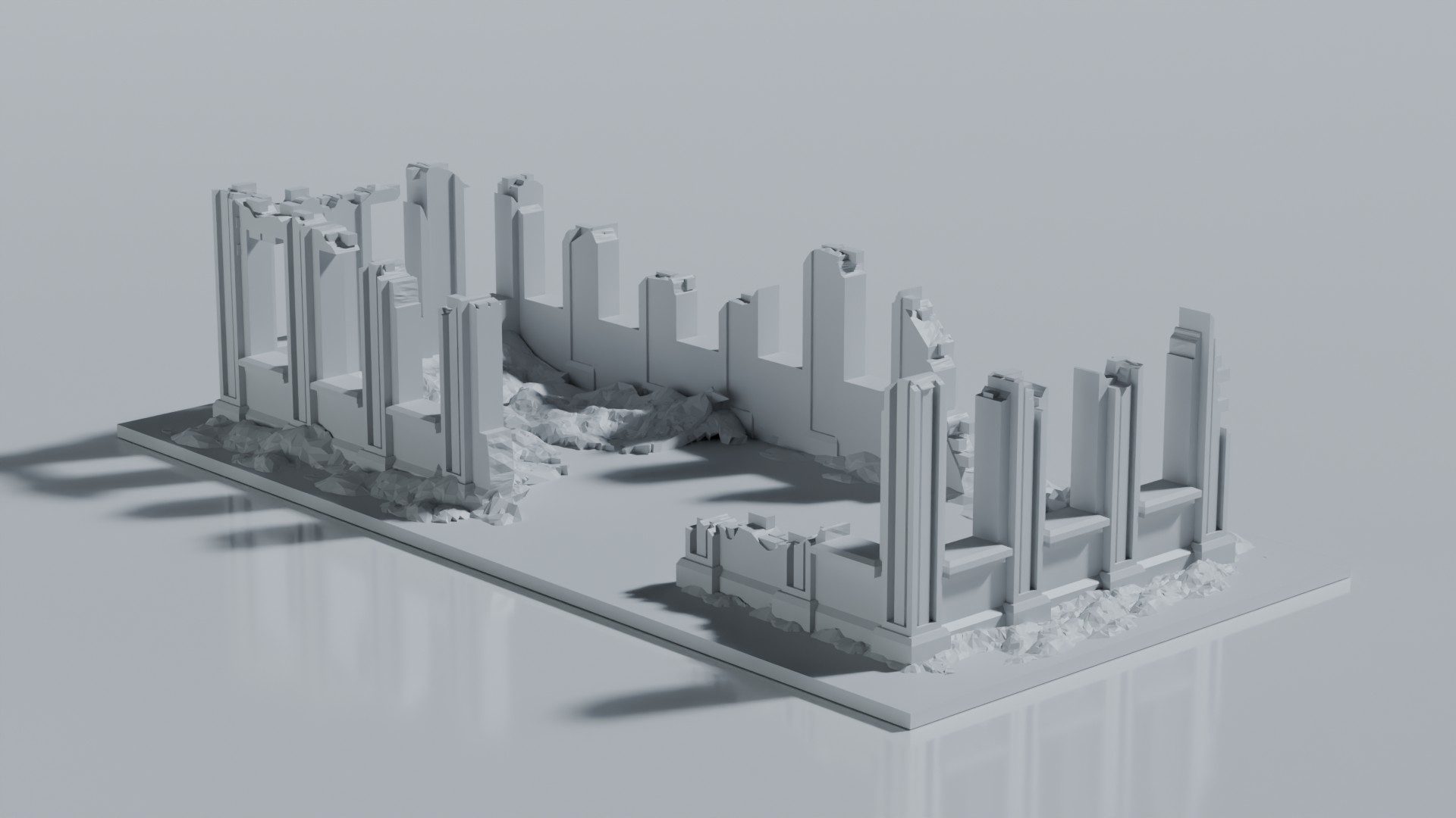 Building Ruins Set