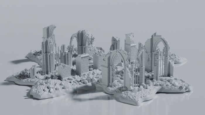 Gothic Cathedral Ruin - Image 2