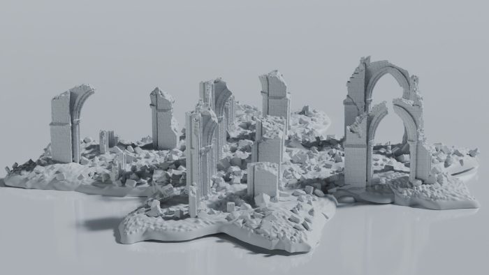 Gothic Cathedral Ruin - Image 5