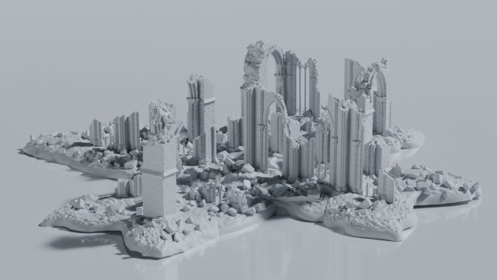 Gothic Cathedral Ruin - Image 4