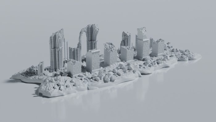 Gothic Cathedral Ruin - Image 3