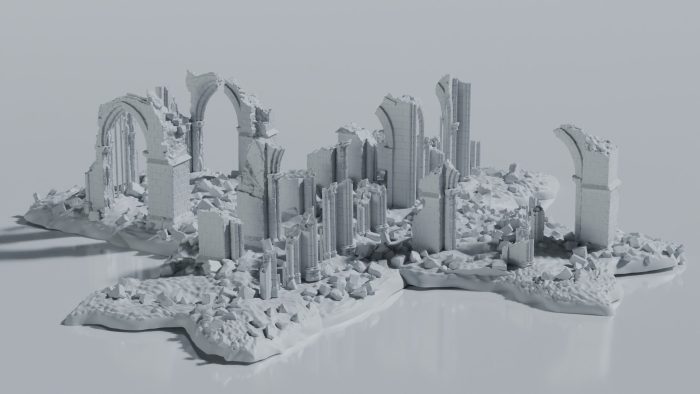 Gothic Cathedral Ruin - Image 3