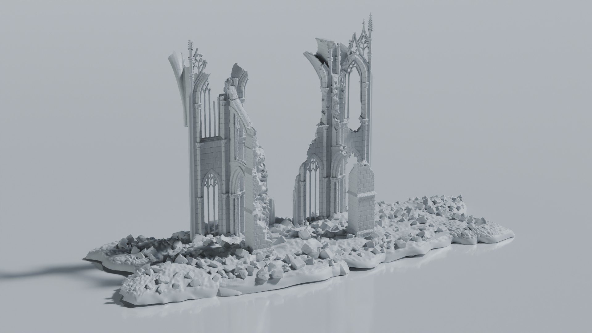 Gothic Cathedral Ruin