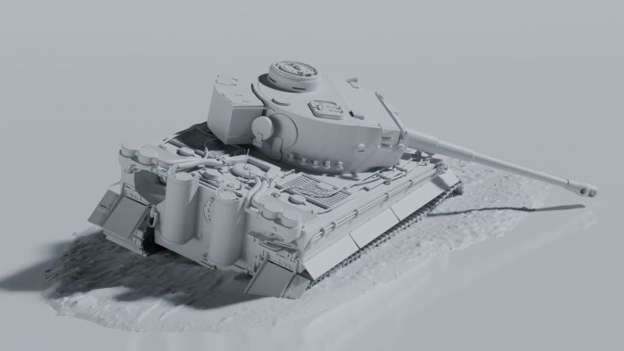 Destroyed Tiger I Tank Wreck - Image 5