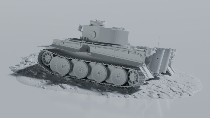 Destroyed Tiger I Tank Wreck - Image 4