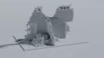 Ruined Industrial Factory with Storage Tank - Image 3