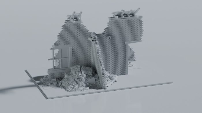 Ruined Industrial Factory with Storage Tank - Image 3