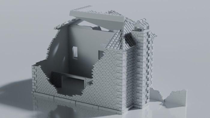 Ruined European Farmhouse - Image 2