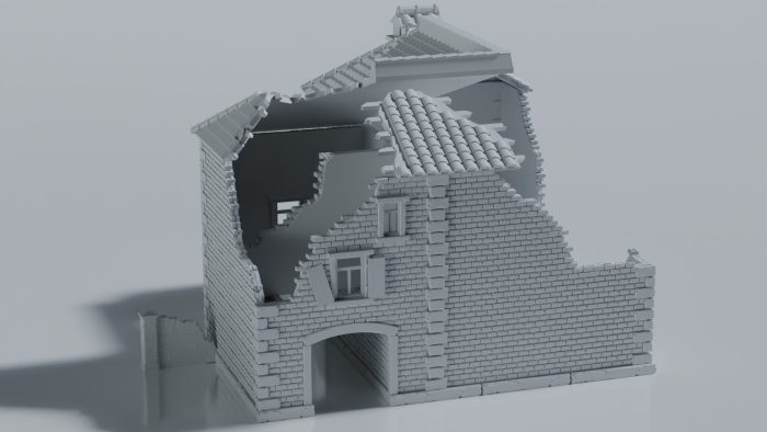 Ruined European Farmhouse - Image 4