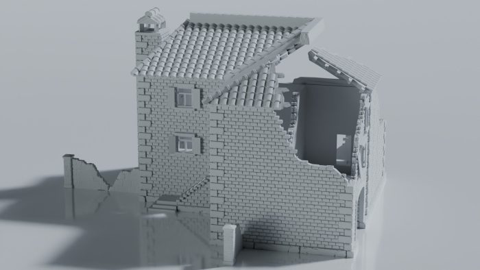 Ruined European Farmhouse - Image 3
