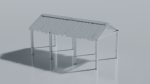 Wooden Farm Shed