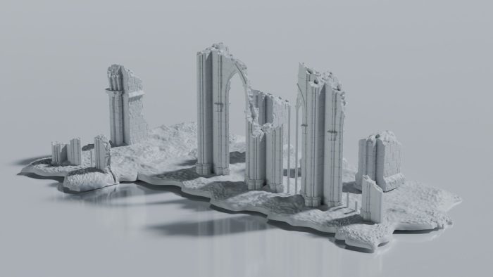 Gothic Cathedral Ruin - Image 2