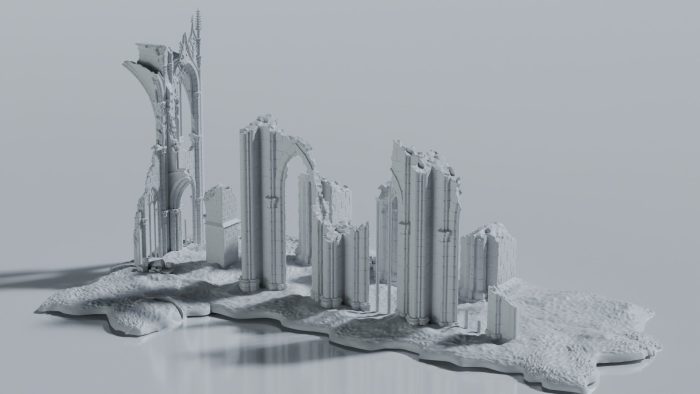 Gothic Cathedral Ruin - Image 2