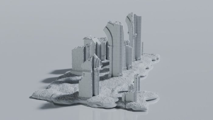 Gothic Cathedral Ruin - Image 3