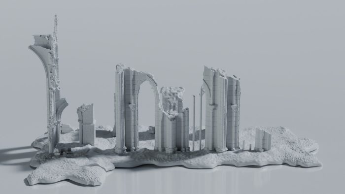 Gothic Cathedral Ruin - Image 6