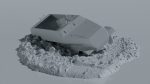 Destroyed Sd.Kfz. 251 Halftrack Wreckage - Image 2