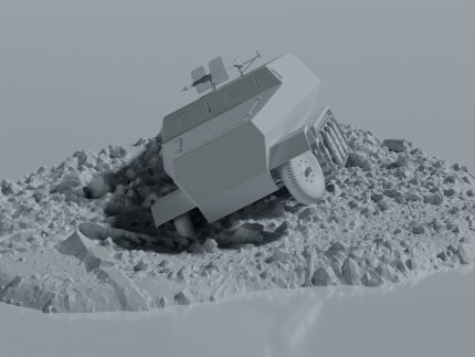 Destroyed Sd.Kfz. 251 Halftrack Wreckage