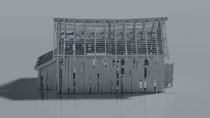 Derelict Old Wooden Barn - Image 5