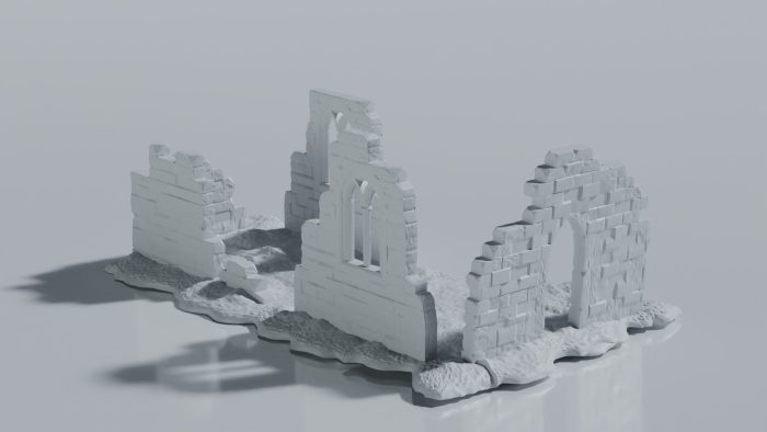 Gothic Monastery Ruin - Image 4