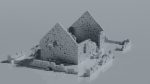 Ruined Stone Cottage & Wall Ruins - Image 2