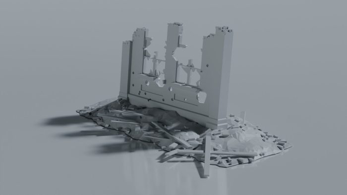 Scatter Ruins & Wall Debris Set - Image 4