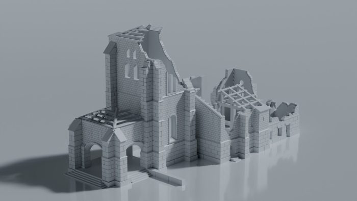 Ruined Spanish Church - Image 2