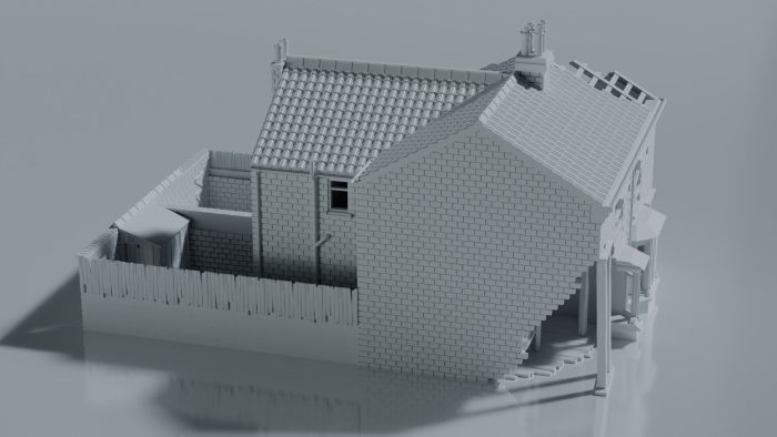 Ruined British Terraced House - Image 2