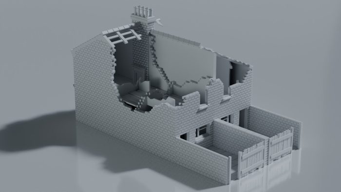 Ruined British Terraced House - Image 4