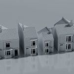 Intact British Terraced Street Set