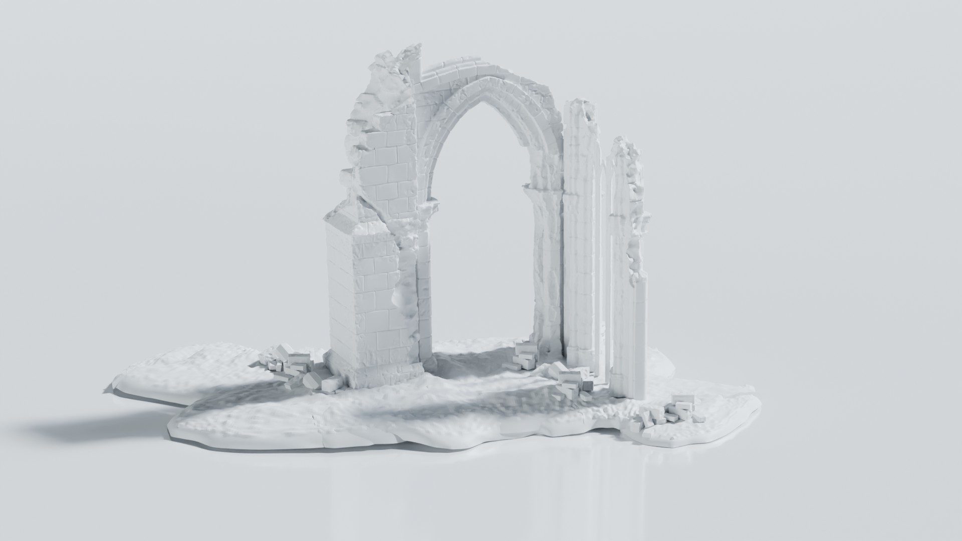 ruin 1 Cathedral Ruin Set - Image 1