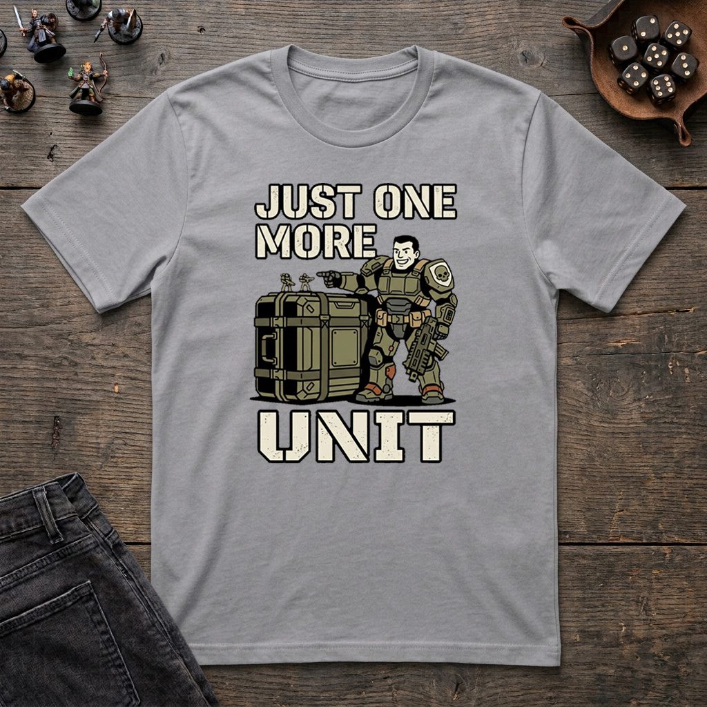 20261010210414-1f1c4ee2-5e7f-6b46-90bc-deed71f74460.jpg Just One More Unit T-Shirt - Image 1