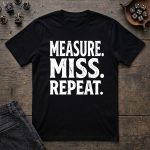 Measure. Miss. Repeat. T-Shirt - Image 2