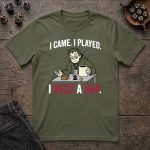 I Came, I Played, I Need a Nap T-Shirt - Image 6