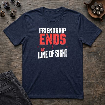 Friendship Ends At Line Of Sight T-Shirt