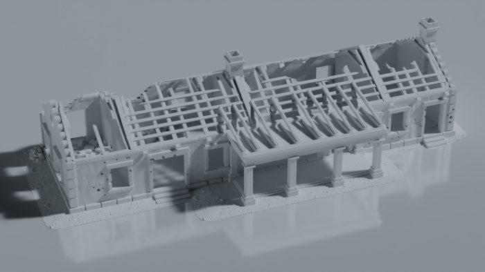 Ruined Military Barracks - Image 2