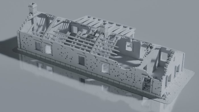 Ruined Military Barracks - Image 3