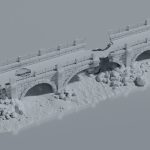 Ruined Stone Arch Bridge