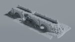 Ruined Stone Arch Bridge - Image 2