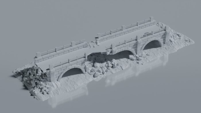 Ruined Stone Arch Bridge - Image 3