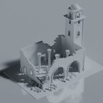Ruined Tobruk Mosque
