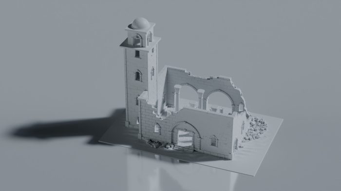 Ruined Tobruk Mosque - Image 2