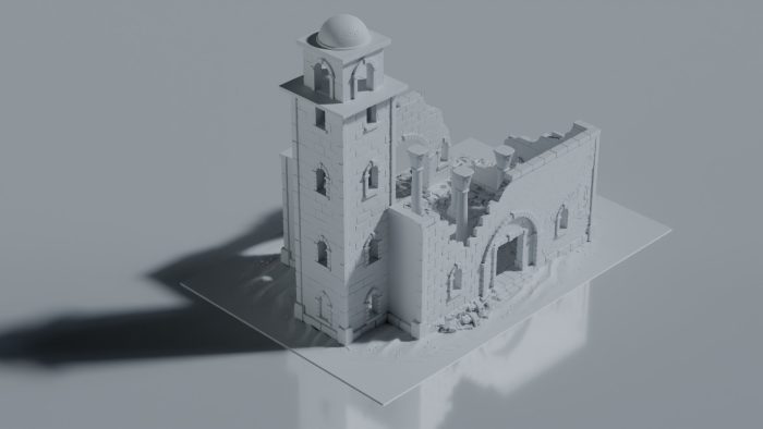 Ruined Tobruk Mosque - Image 3