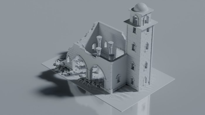 Ruined Tobruk Mosque - Image 4