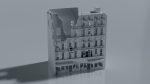 Ruined Multi-Story Commercial City Building