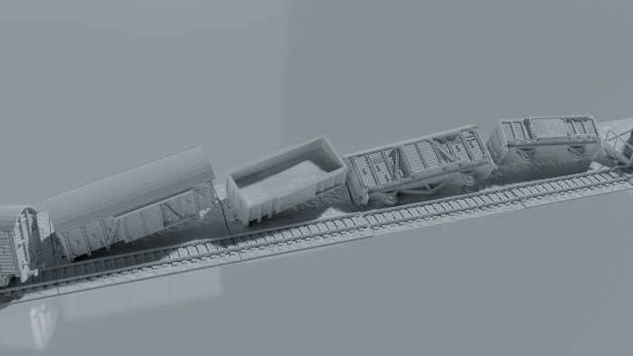 Derailed Train Wreck - Image 8