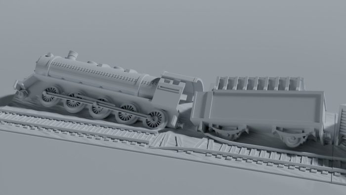 Derailed Train Wreck - Image 4