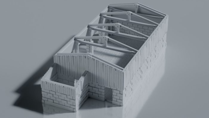 Ruined Industrial Warehouse - Image 3