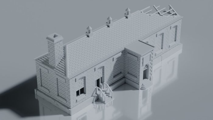 Ruined Brick Yard Administration Building - Image 2